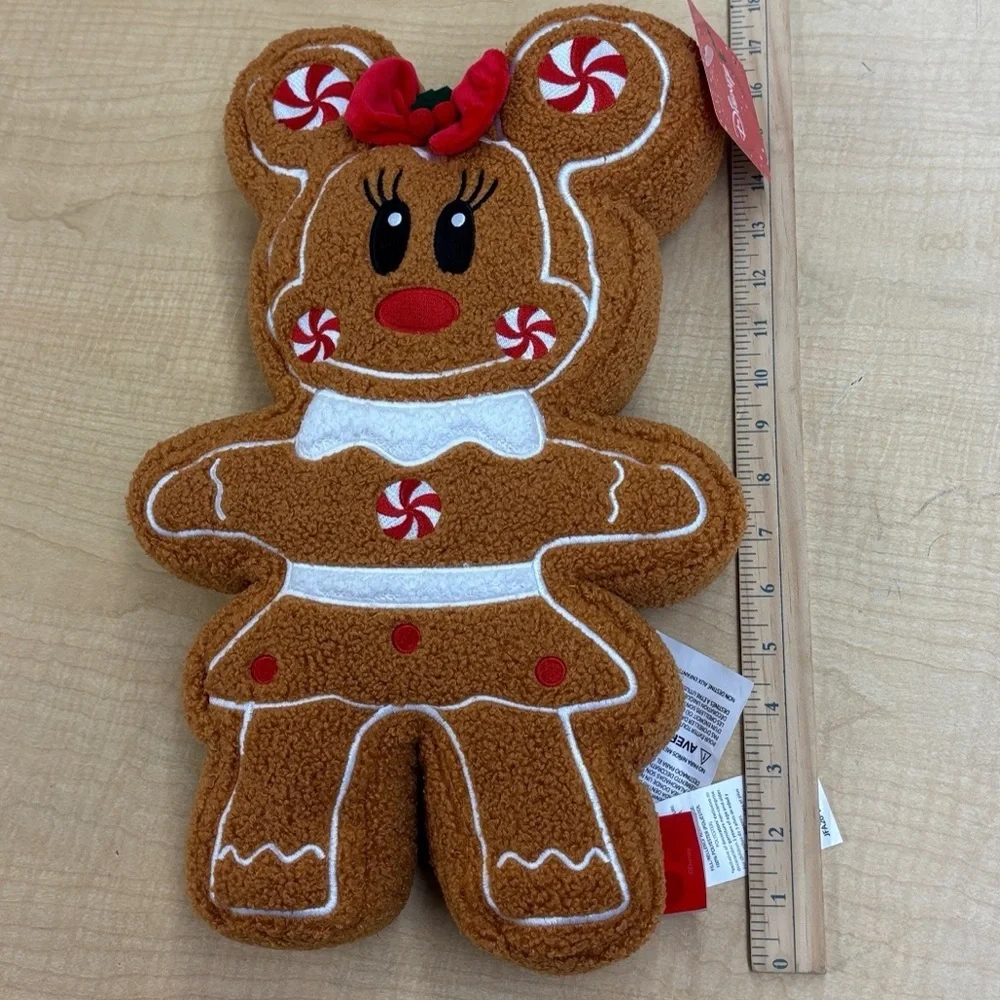 Disney Gingerbread Plush Minnie Mouse - Picture 2 of 7